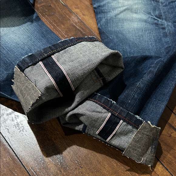 NWT Cult Of Individuality SAMPLE Rebel Straight Selvedge Denim Jeans C239 - Picture 5 of 11